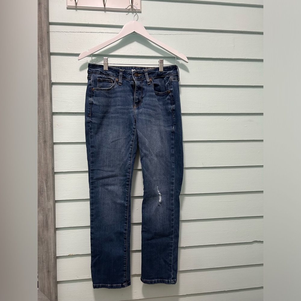 ALTERED Women's Sonoma Goods For Life® Supersoft Midrise Straight-Leg Jeans